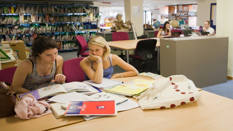Students working in the School Experience Centre